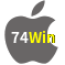Aplicativo 74Win para iOS